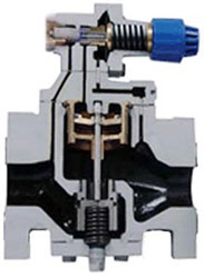 YG13H型高靈敏度蒸汽減壓閥,結(jié)構(gòu)圖