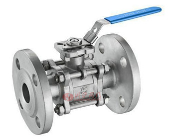 高平臺(tái)3片式法蘭球閥